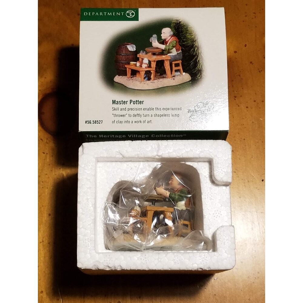 "Master Potter" #58527 Dicken's Village Series -Retired-